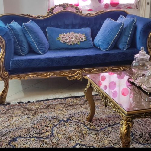 فروش مبلمان نیمه استیل شیک و سالم