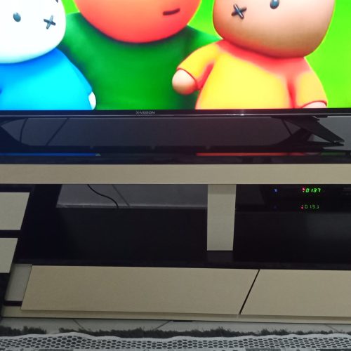 میز تلویزیون دوتکه چوبی