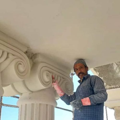 اجرای سیمانبری و طراحی نمای مدرن و کلاسیک و رومی