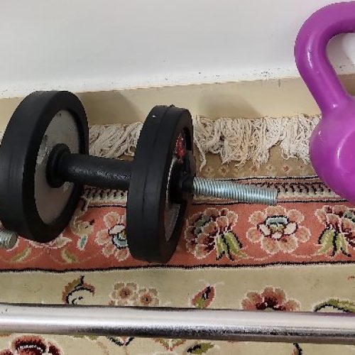 وزنه،دمبل،هالتر