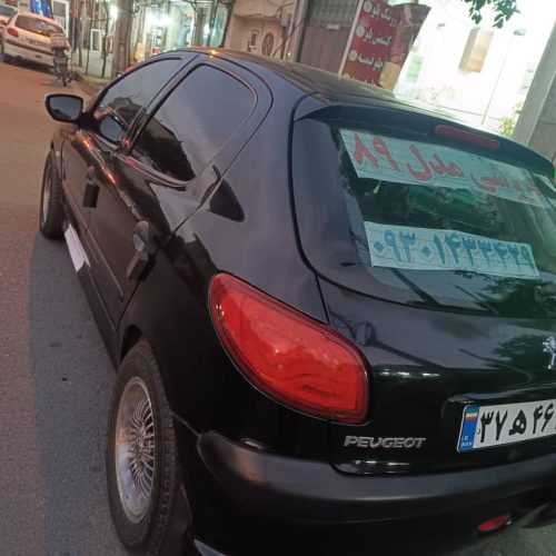 پژو 206 مدل 89 زیر قیمت فوری