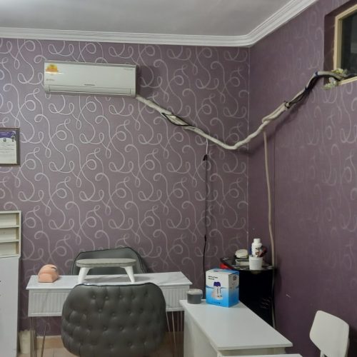 واگذاری امتیاز و تجهیزات سالن زیبائی