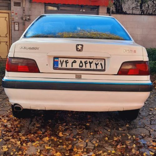 پژو پارس ساده مدل 87 استثنایی