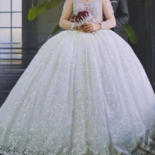 لباس عروس عربی مزون دوز