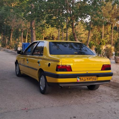 فروش تاکسی دوگانه سوز تمیزو سالم