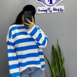 بافت راه راه پایین هلال