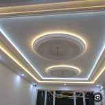 گچ کاری باند نور مخفی گل