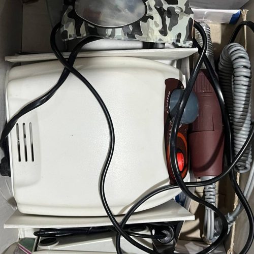 وسایل ناخن کاری در حد نو