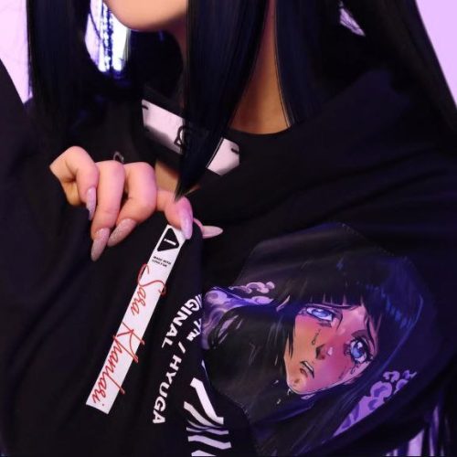 هودی ضخیم چهار فصل داخل کرکی انیمه ای از برند سیاه