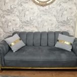 مبلمان راحتی هفت نفره بسیار شیک و تمیز