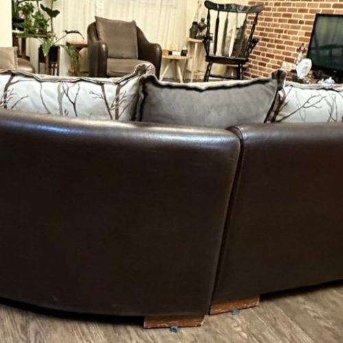 مبل ال چرمی