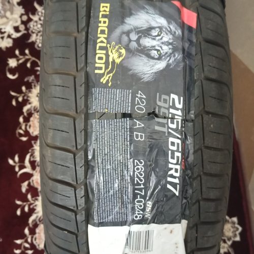 یک عدد لاستیک نو 215/65r17