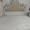 تخت خواب دو نفره لوکس سفید رنگ بدون تشک