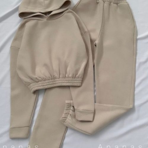 لباس هودی و شلوار ست ، ست تونیک و سویشرت ، دورس ، هودی خرسی