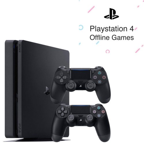 کنسول بازی پلی استیشن 4 اسلیم با خافظه ی یک ترابایتی در حد نو