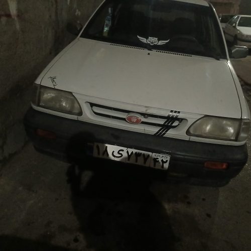 پراید مدل 87 بدون رنگ بدون تصادف