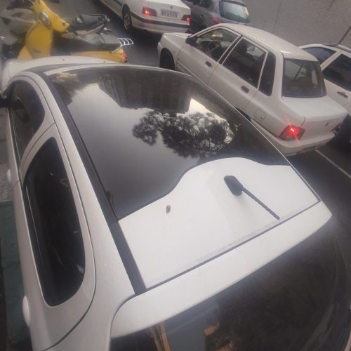 پژو207سقف شیشه ی