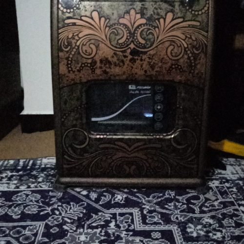 یک بخاری گازی تمیز در شاهین شهر