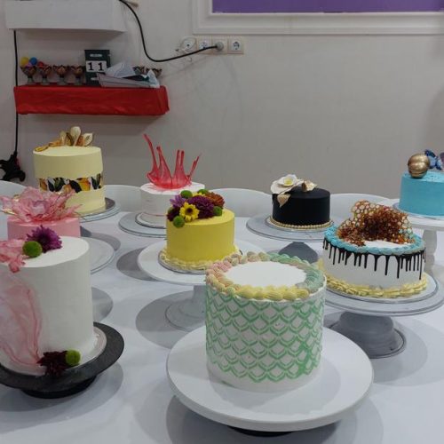 کیک خانگی نسترن بانو