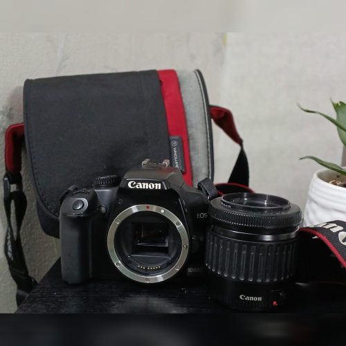 دوربین عکاسی کانن 1000d با کیفیت همراه با لنز 55_85