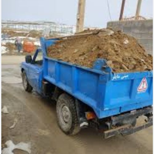 نیسان کمپرسی حمل نخاله و مصالح ساختمانی