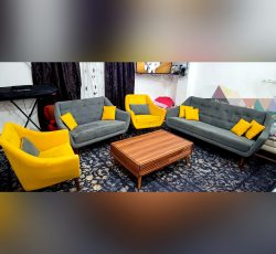 مبل 7 نفره سالم و تمیز