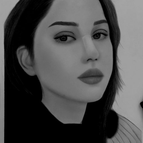 سفارش طراحی چهره (نقاشی) سیاه قلم