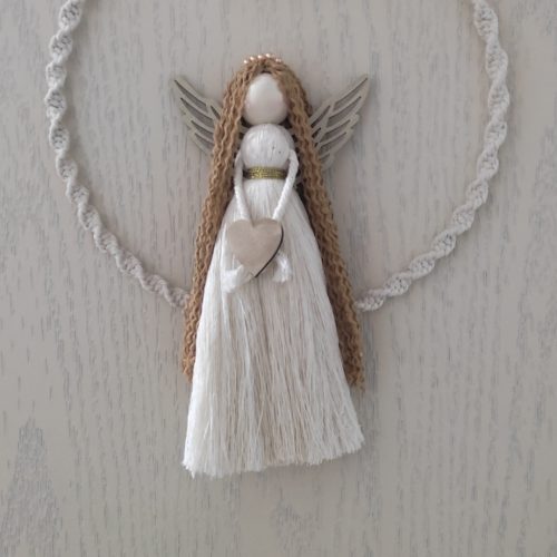 عروسک و گیفت مکرومه