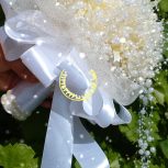 فروش گلهای دستساز.روبانی .کریستالی
