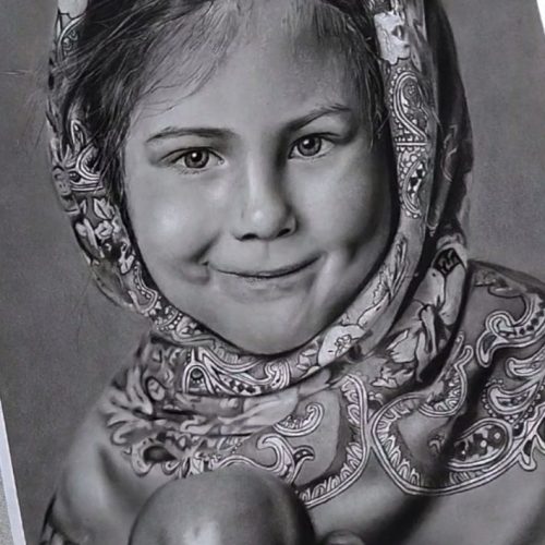 نقاشی سیاه قلم