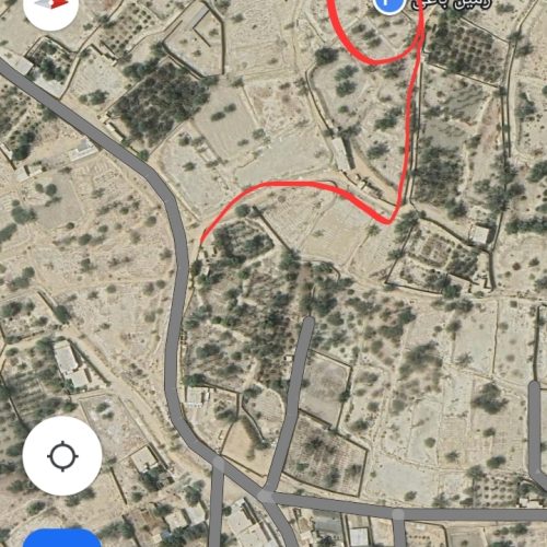 زمین 2000 متر در جزیره ای زیبای قشم