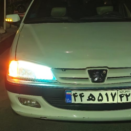 پژو پارس مدل 91 بدون رنگ