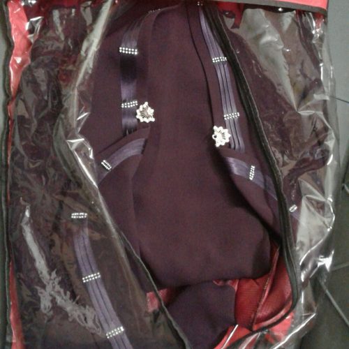 کت دامن مجلسی بلند استر دوزی فقط یک بار استفاده شده