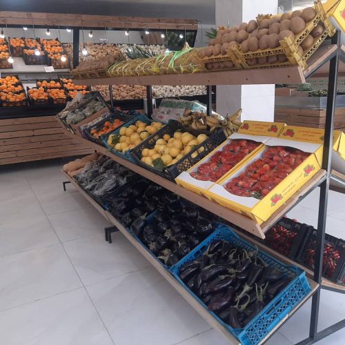 منبری، طبق، میز، پیشخوان،میوه فروشی