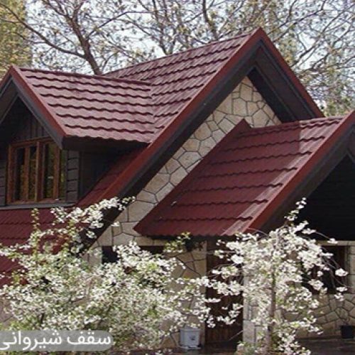 اجرای شیروانی آلاچیق سر دری