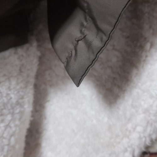 پالتو زمستانه داخل کرک دار رنگ سبز سدری  سایز مدیوم