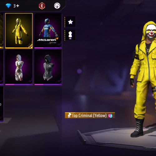 اکانت فری فایر طاق با پابجی