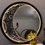 تابلوماه و اینه دریا و اینه ماه