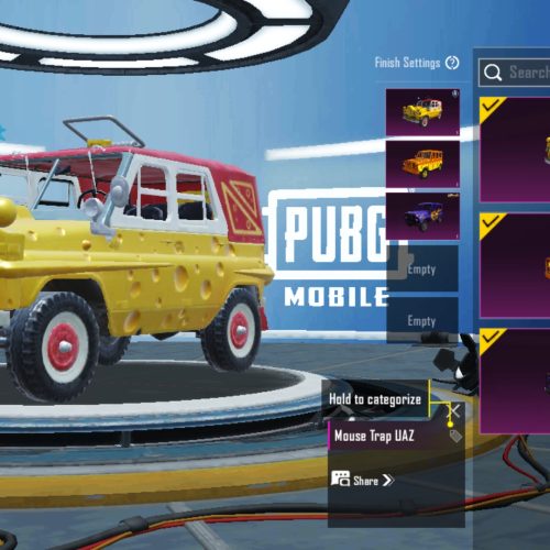 اکانت پاببجی موبایل لول74