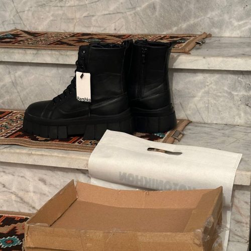 بوت مردونه نیم زیپ مردانه