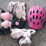 کفش اسکیت و لوازم ایمنی