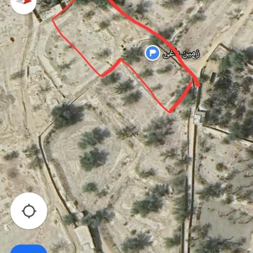 زمین 2000 متر در جزیره ای زیبای قشم