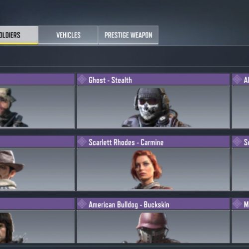 فروش فوری اکانت حرفه ایکالاف دیوتی موبایل