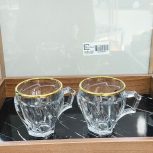 فنجان لب طلا گلد