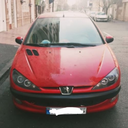 پژو 206 تیپ 5 مدل 1393