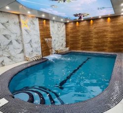 اجاره روزانه استخر آبگرم سرپوشیده تصفیه شهریار