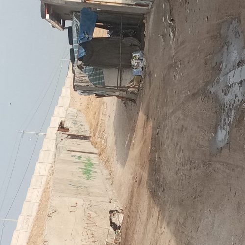 زمین حصارشده برای کارگاه وسلوله