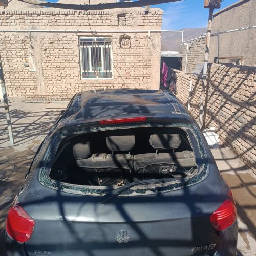 تیبا مدل 94 تصادفی