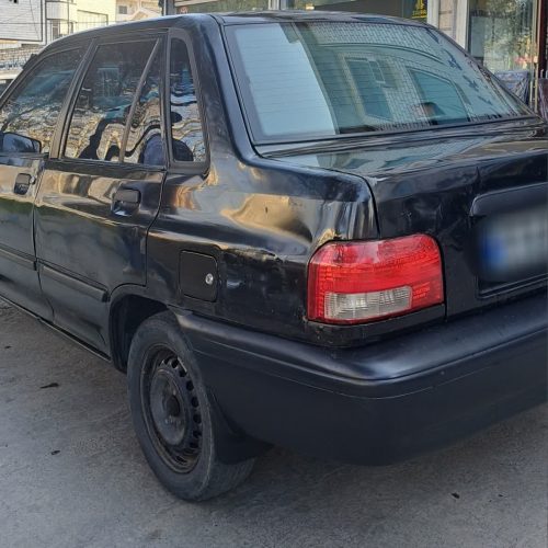 پراید مشکی مدل 85 شاسی سالم