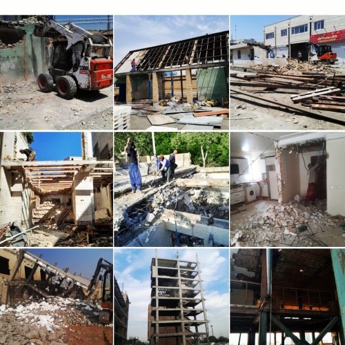 تخریب ساختمان وخرید ضایعات در تمام نقاط